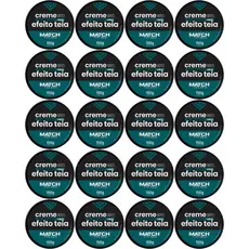 Kit 20 Pomada Efeito Teia 150g Match Fixação Suave Brilho Natural
