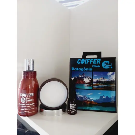 KIT PATAGÔNIA AUXILIA NO CRESCIMENTO, ANTI-QUEDA, FORTALECIMENTO COIFFER C/3.