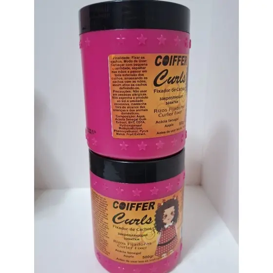 FIXADOR DE CACHOS CURLS COIFFER 500G