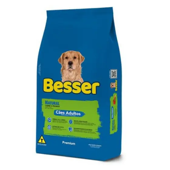 Ração Para Cachorro Besser Cães Adulto Médio e Grande porte 15kg