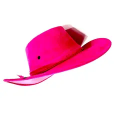 Chapéu Feminino Pink Rodeio Festa Do Peão 2024 Boiadeira Cowgirl Barretos Vaquejada Americana