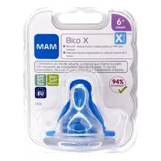 Bico Mamadeira 6m+ Fluxo X Super Rápido Original MAM 1 Unidade