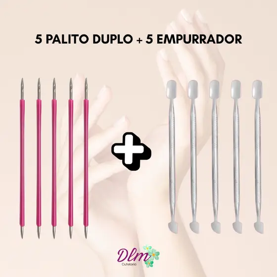 Kit Combinação Perfeita 10 pecas - Manicure Podologia (5-105 , 5-205)