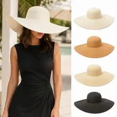 Chapéu Feminino Flopy para Personalização Verão Aba 10cm 1099