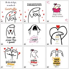 100 Uni. Mini Cartão TAG Etiquetas Cliente / Flork Motivacional / Um Mimo pra Você / Presente / Gratidão ter Você como Cliente