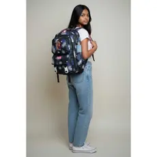 Mochila Guerreiras Do Kpop E Stitch Juvenil Impermeável Escolar Moda