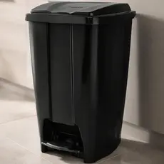 Lixeira com Pedal 40 litros em Plástico Reforçado Multiuso Cozinha Banheiro ENVIO IMEDIATO Jaguar