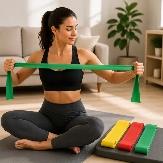 Faixa Elástica Kits Extensor Elástico Exercícios Treino Funcional Academia Fisioterapia Látex 150cm