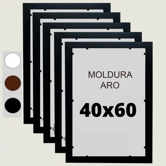 Kit 3 unidades Moldura ARO 40x60cm