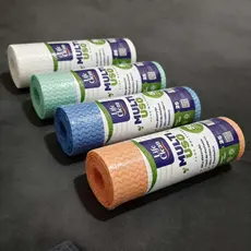 Pano Multiuso Tipo Perfex C/50 Unidades Rolo 28cmx25m