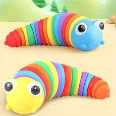 Brinquedo Lesma Caracol Lagarta De Minhocas Alivia o Estresse