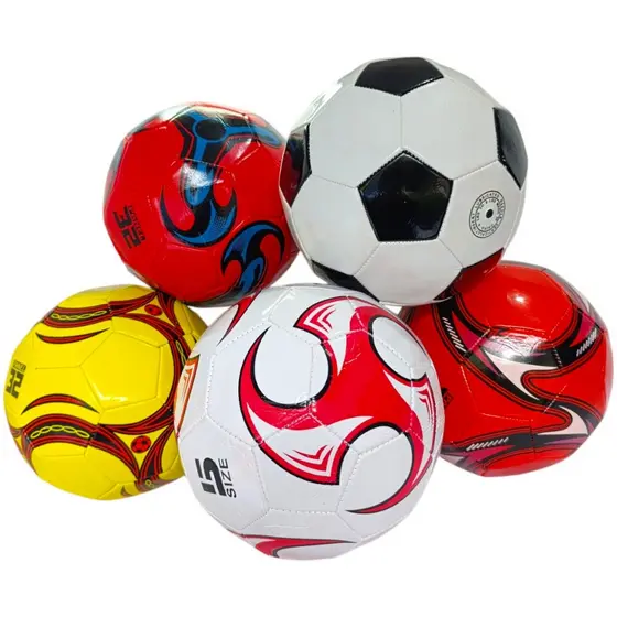 Bola de Futebol Campo – Couro Sintético - costurada - Tamanho (oficial de bola Nº 5) selo Inmetro