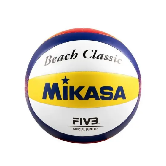 Bola de Vôlei de Praia Mikasa BV552C - Padrão FIVB -Treino Profissional Areia Praia Vôlei Original