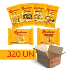 Kit 320un Biscoitos Em Sache Sabores Sortidos Bauducco Individual Coffee Break Café Da Manhã Hotel