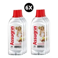 Kit 6 - Adoçante Líquido Assugrin 100ml Tradicional Sacarina