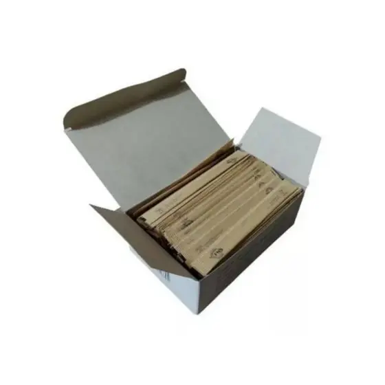 Mexedor De Café Madeira 250un Biodegradável Descartável Sustentável Individual Sachê Cafeteria Padaria