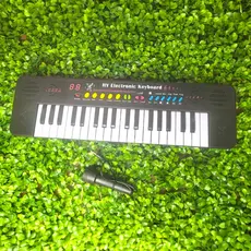 Teclado Eletrônico Musical Mini Teclas Preto premium o mais vendido