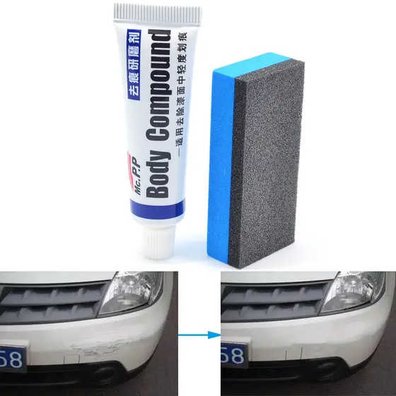 Removedor De Arranhões De Carro Kit De Reparo De Tinta De Corpo Composto Acessórios Automáticos