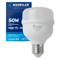 Lâmpada LED 50W 6500K Bivolt Mundilux