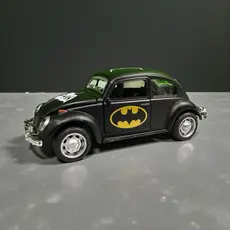 🦇🚗 Miniatura Fusca Pretode ferro  – Estilo Geek, Diversão e Colecionismo em Um Só Produto! 🚗🦇