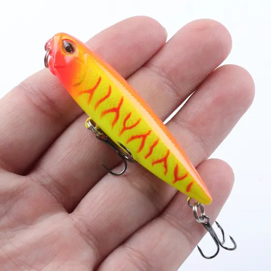 Lápis Flutuante Superfície Isca Artificial De Pesca 6.5cm 5.5g