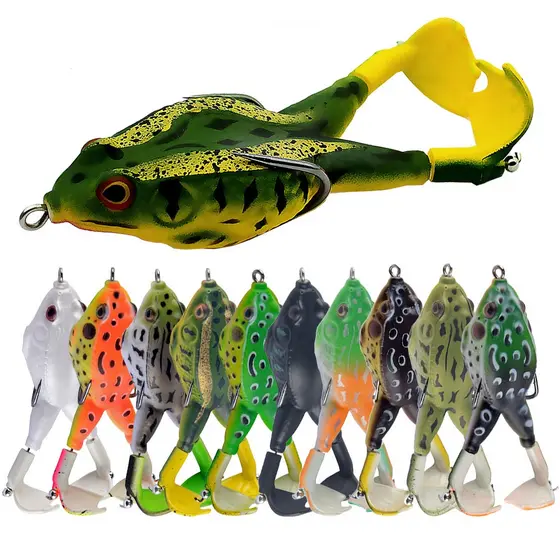 Iscas De Pesca Artificiais 9cm 13.6g Sapo