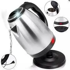 Chaleira Elétrica 1,8L 1500W ,220V de Aço Inox Alimentar,Aquecimento Rápido, Desligamento Automático