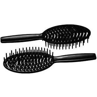 Escova Plástica Perola Jacaré Para Cabelo Cacheado e Liso Para pentear Cabelos