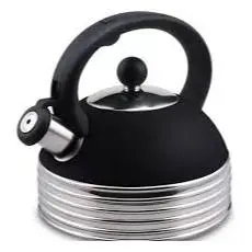 Chaleira inox - Preto/Prata 2500ml - Wincy