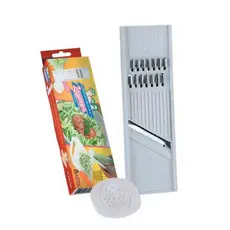 CORTADOR E RALADOR KEITA Legumes Queijos E Frutas Dupla Face Keita Multiuso 24Cm --NEW