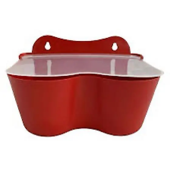 Saleiro Plástico Sólido em Polipropileno 500ML Com Base Transparente Porta Sal