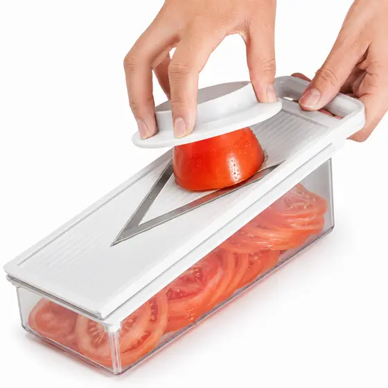 Fatiador De Tomate Com Regulagem De Espessura Cebola Legumes