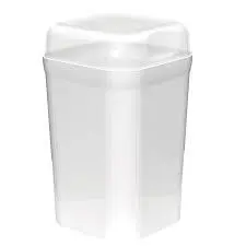 Porta Algodão e Cotonete Dual Organizador Banheiro Pia
