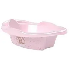 Banheira Ursa Plasútil Rosa;21 L – Seguro, Confortável e Fácil Limpar Astronauta Trama