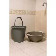 Balde c/ Alça 8L /Linha Kit de lavanderia - Plasútil - Praticidade, durabilidade e organizição