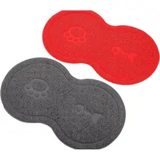 Tapete Pet Impermeável p/ Comedouro Comida Água Ração Cachorro Gato Antiderrapante