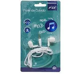 Fone De Ouvido P2 Com Fio E Microfone P/ Smartphone Notebook  90CM