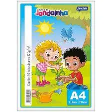 Papel sulfite A4 Jandainha 40k 120grs.Branco - Jandaia C/50
