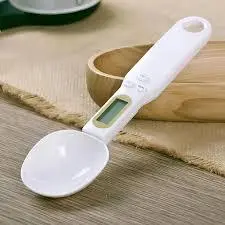 Balança Colher Digital LCD Medidor De Alta Precisão Até 500g
