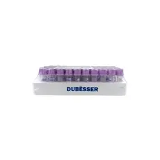 Microtubo Coleta Sangue EDTA K2 0,5mL Rack 50 Unidades Hematologia Diagnóstico Laboratório