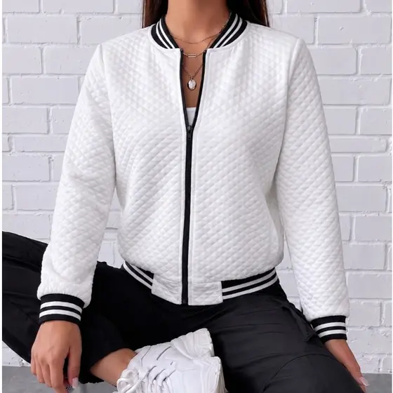 Jaqueta Femina Bomber Blusa Casaco de Inverno Metalasse P ao G3