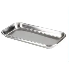 Bandeja Inox Médico Veterinário Dentista Estufa Autoclave Esterilizável 22.5x12x2cm