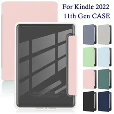 W.BILL Capa de acrílico Kindle para Kindle de 11ª geração (C2V2L3  2022) /12ª geração（RS23CV 2024）6 polegadas