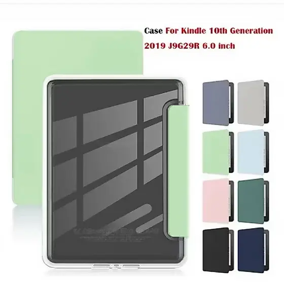 W.BILL Capa de acrílico Kindle para Kindle 658 10 Geração J9G29R 2019 6 polegadas
