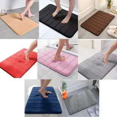 Tapete Antiderrapante Cozinha Banheiro Quarto Soft Macio 60CM x 40CM Decoração Diversas Cores