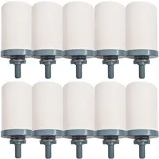 Kit 10 Velas Acquamar Carvão Ativado Acquapure para Filtro