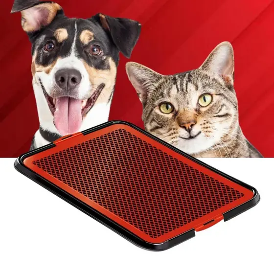 Toalete Sanitário Pipi Dog Vermelho