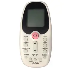 Controle Remoto para Ar Condicionado Lelong LE-7424 Branco