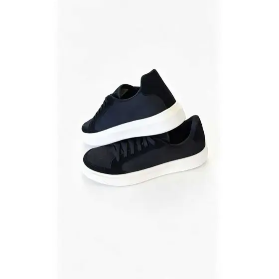 sapatênis masculino tricô confortavel com palmilha conformada leve casual.