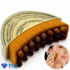 Facial Escova Linfática Drenagem Contorno Massageador Ergonômica Rosto Massagem Ferramente
